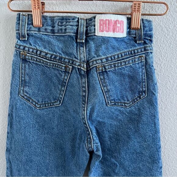 Bongo Baby Girls Y2K 90s Throwback Denim Jeans Girls Size 6 - Picture 7 of 9